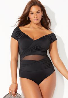 Cut Out Plus Size Swimwear