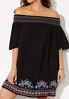 Rhiannon Embroidered Cover Up Dress, , alternate image number null