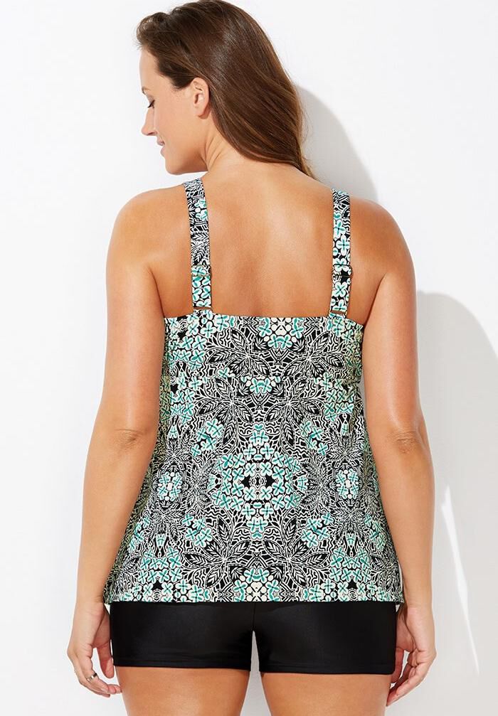 Flowy tankini swimsuits sales