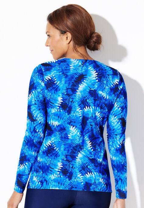 Long Sleeve Twist Front Tee, , on-hover image number null