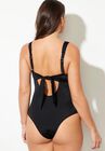 Sweetheart Keyhole Underwire One Piece Swimsuit, , alternate image number null