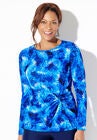 Long Sleeve Twist Front Tee, , alternate image number null
