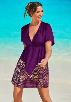Kate V-Neck Cover Up Dress