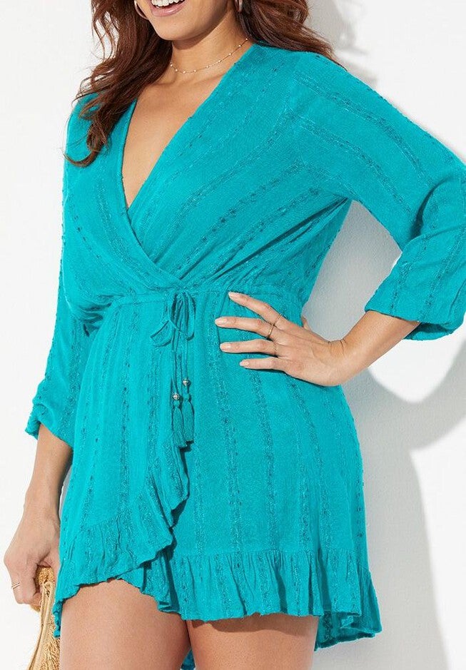 Harley Wrap Cover Up Tunic, , alternate image number null