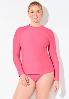 Chlorine Resistant Quick-Dry Long Sleeve Swim Rash Guard
