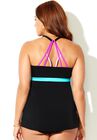Chlorine Resistant Crossback Tankini Top, , on-hover image number null