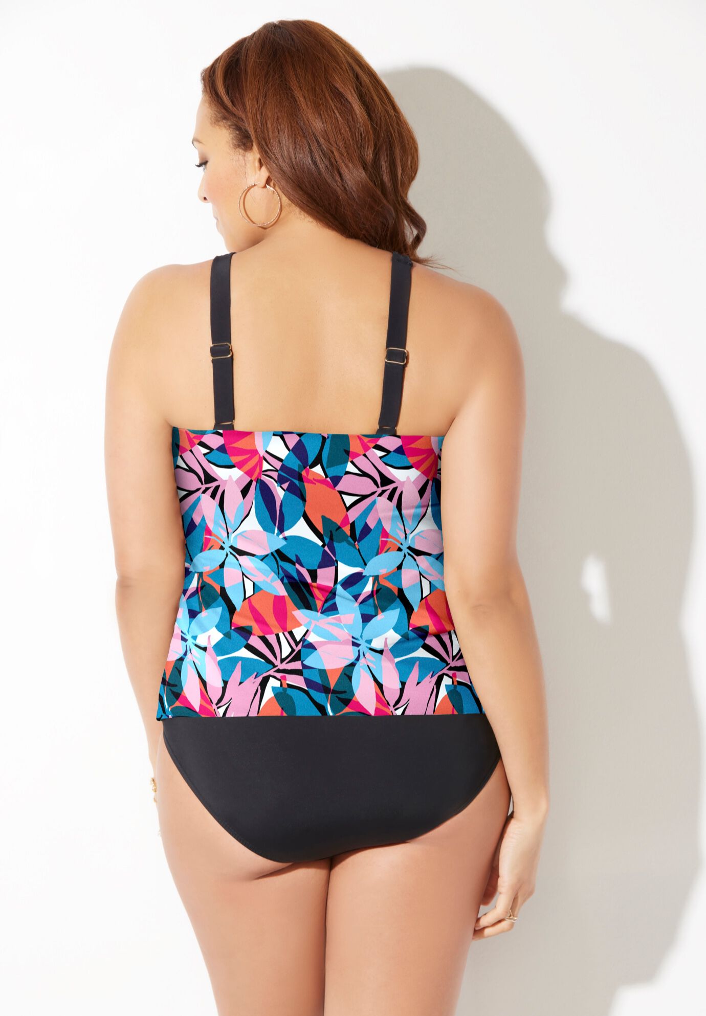 High Neck Tankini Set, , on-hover image number 1