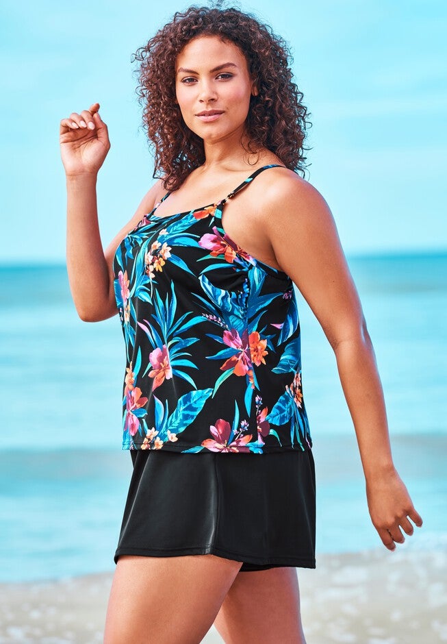 Swim Romper by TrimShaper® by Miraclebrand, , alternate image number null
