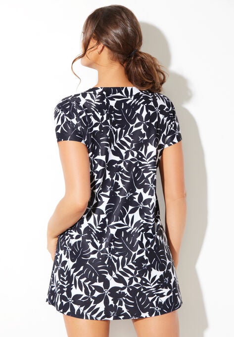 Chlorine Resistant Swim Tunic, , on-hover image number null