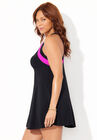 High Neck Two Piece Racerback Swimdress, , alternate image number null