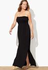 Kelly Strapless Maxi Dress Swimsuit Cover Up, , alternate image number null