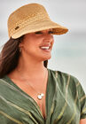 Vacation Warrior Backless Packable Hat, NATURAL, hi-res image number null