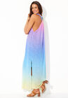 Burnout Fabric Cover Up Dress, , alternate image number null