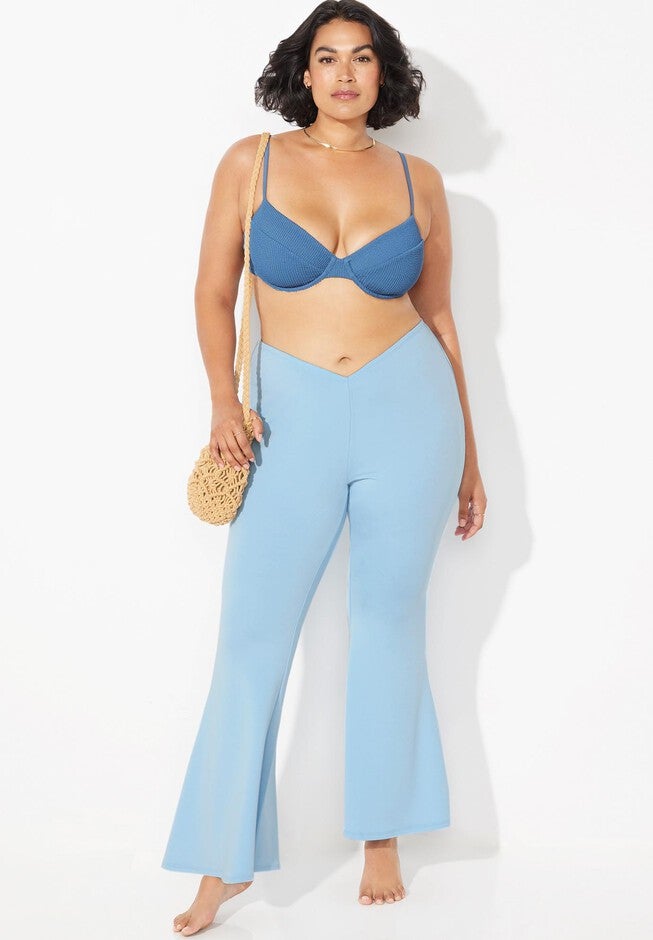 The '70s Flared Knit Pant, , alternate image number 4