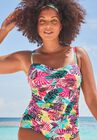 Sweetheart Tankini Top, OLIVE PALM, hi-res image number null