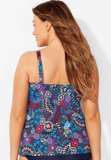 High Neck Tankini Top, , on-hover image number null