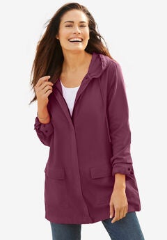 Lightweight Utility Hoodie Jacket