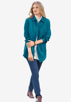Soft Faux Suede Shirt