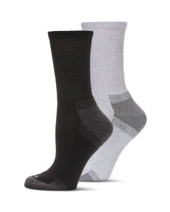 2 Pair Pack Diabetic Half Cushion Quarter Socks