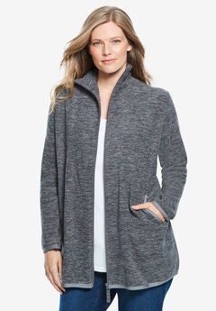 Zip-Front Microfleece Jacket