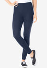 Stretch Cotton Legging, NAVY, hi-res image number null