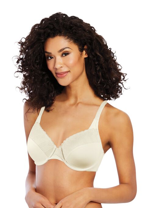 Passion For Comfort® Smoothing & Light Lift Underwire Bra DF0082, PEARL LACE, hi-res image number null