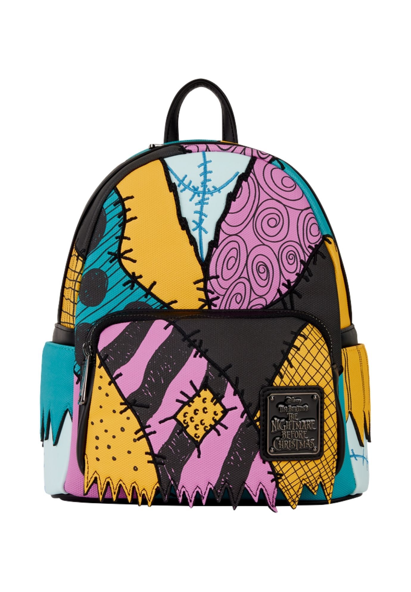 Loungefly x The Nightmare Before Christmas Sally Cosplay Mini Backpack, BLACK, hi-res image number 0