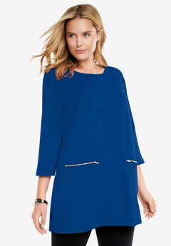 Zipper Pocket Tunic