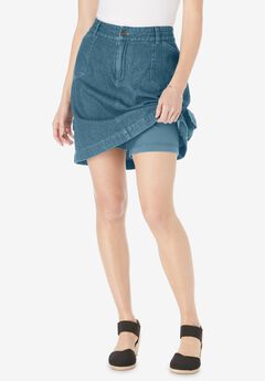 Perfect Denim Skort