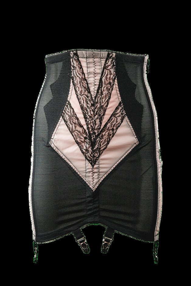 High Waist Open Bottom with Side Zipper, PINK, alternate image number 2