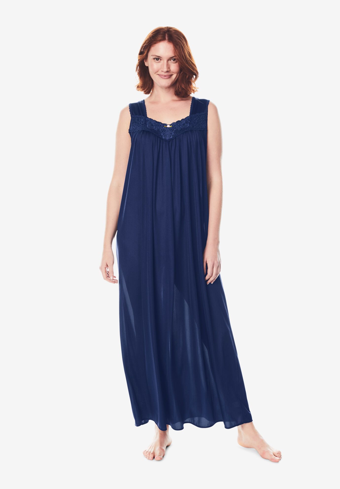 plus size long nightgown