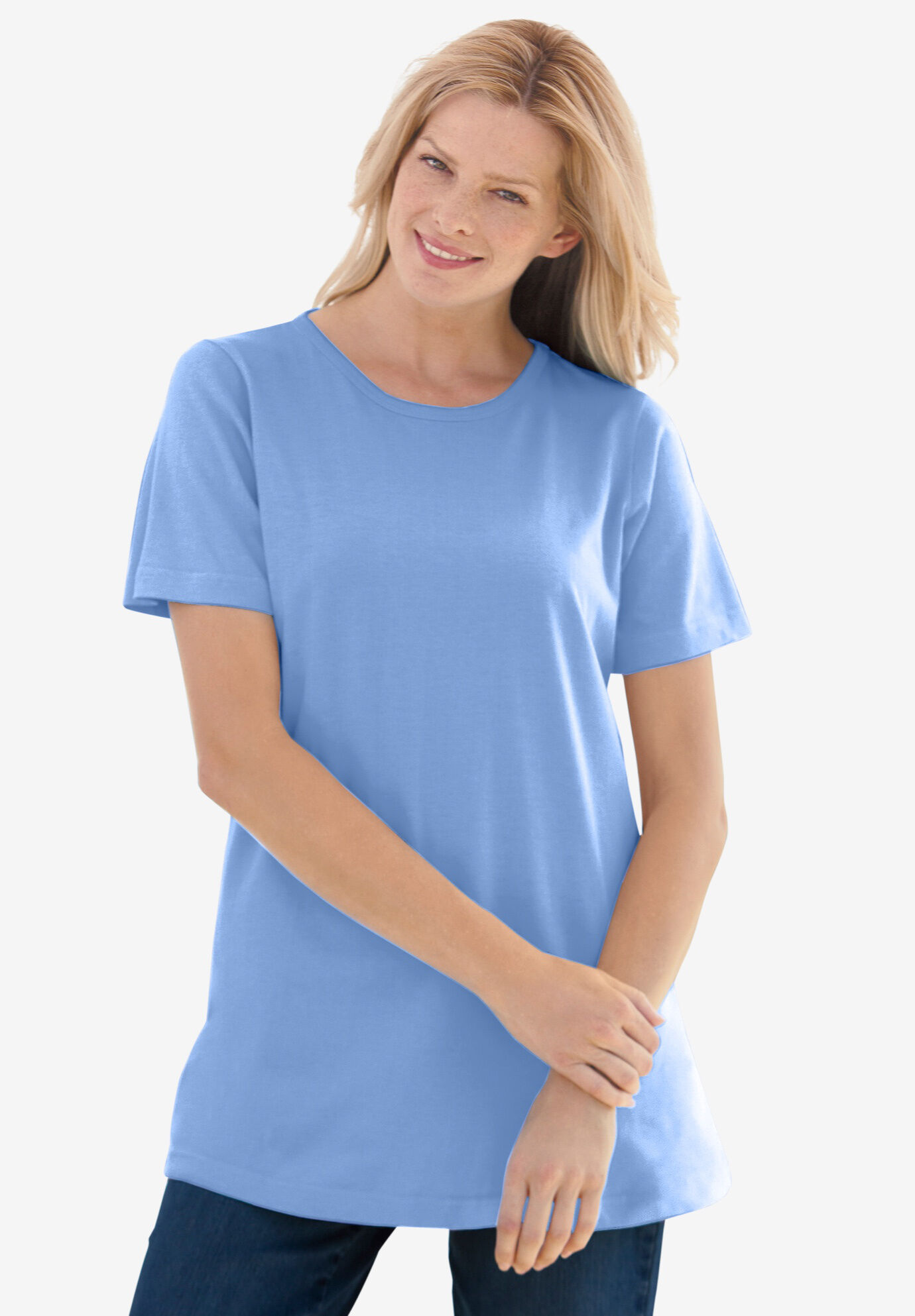 discount 98% Navy Blue M WOMEN FASHION Shirts & T-shirts Asymmetric NoName T-shirt 