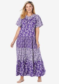 Long Tiered Print Lounger