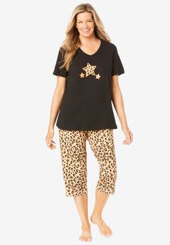 2-Piece Capri Cotton PJ Set