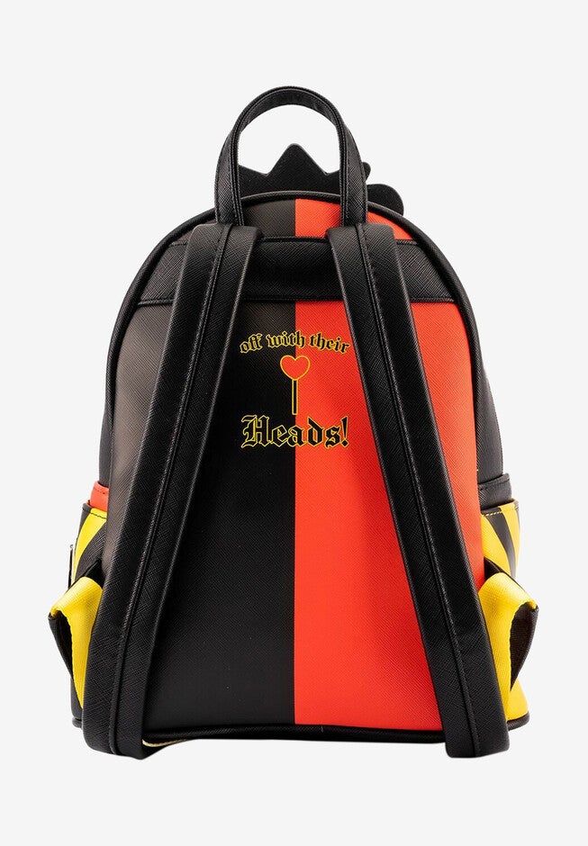 Loungefly X Disney Queen Of Hearts Mini Backpack Handbag Alice In Wonderland, , alternate image number 2