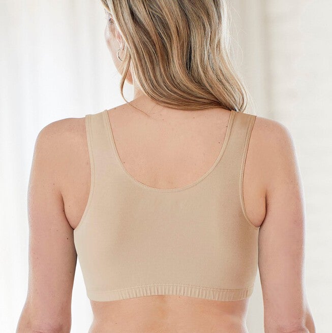 Bestform Tank Style Sports Bra 3-Pack - 5009012PP, WHITE NUDE BLACK, on-hover image number 1