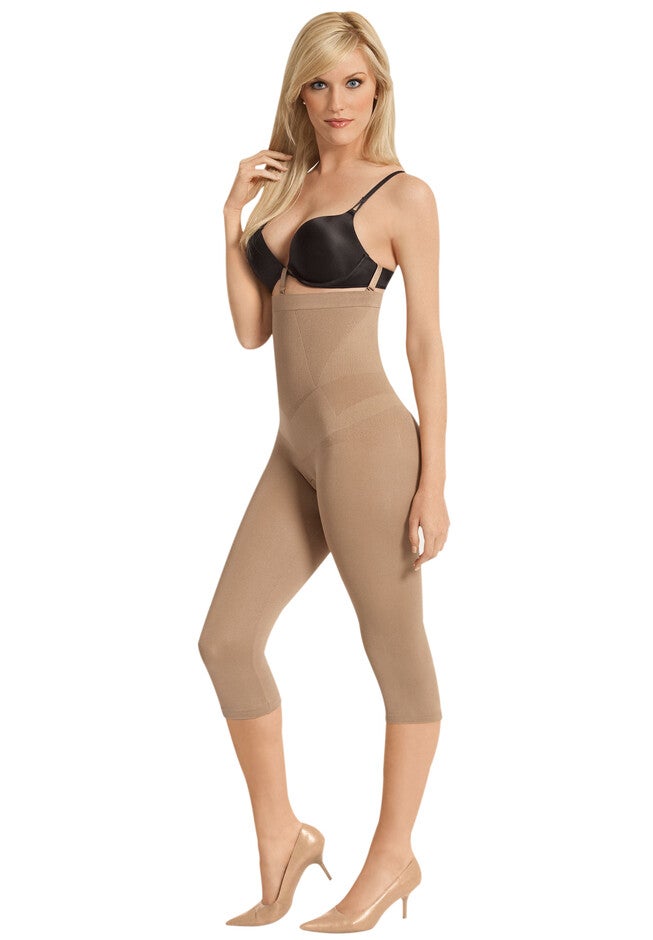 Julie France by Euroskins Capri Legging High Waist Shaper Girdle, NUDE, hi-res image number null