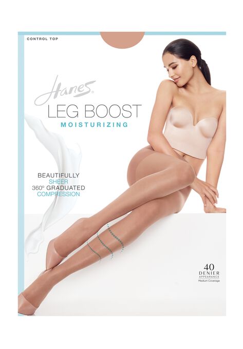Silk Reflections Leg Boost Moisturizing Hosiery, LITTLE COLOR, hi-res image number null