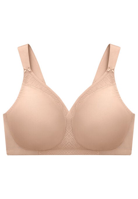 Full Figure Plus Size Magiclift Seamless T-Shirt Bra Wirefree #1080 Bra, , alternate image number null