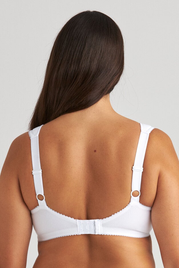 Lovely Lace Support Bra, WHITE, on-hover image number 1