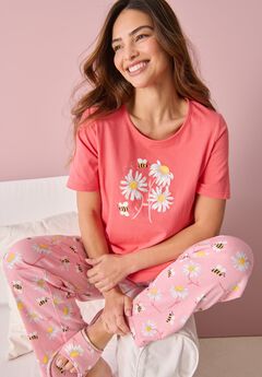 Graphic Tee PJ Set