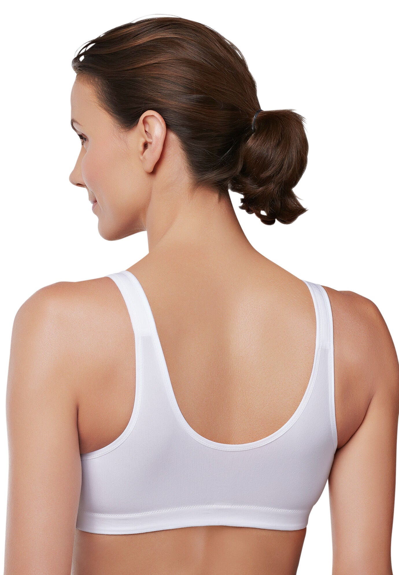 Amoena Hannah Vitamin E & Aloe Front Closure Leisure Bra, , on-hover image number 1