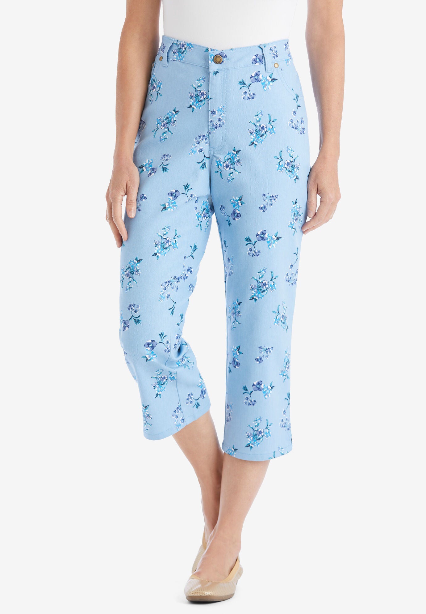 Woman within shop clearance pants