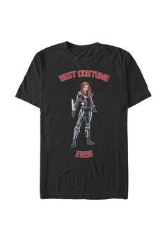 Black Widow Best Costume Relaxed Fit Boyfriend T-Shirt