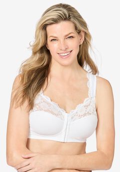 Front Close Wireless Gel Strap Bra