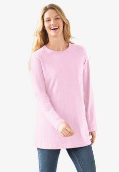 Perfect Long-Sleeve Crewneck Tee