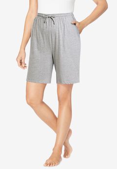 Print Pajama Shorts