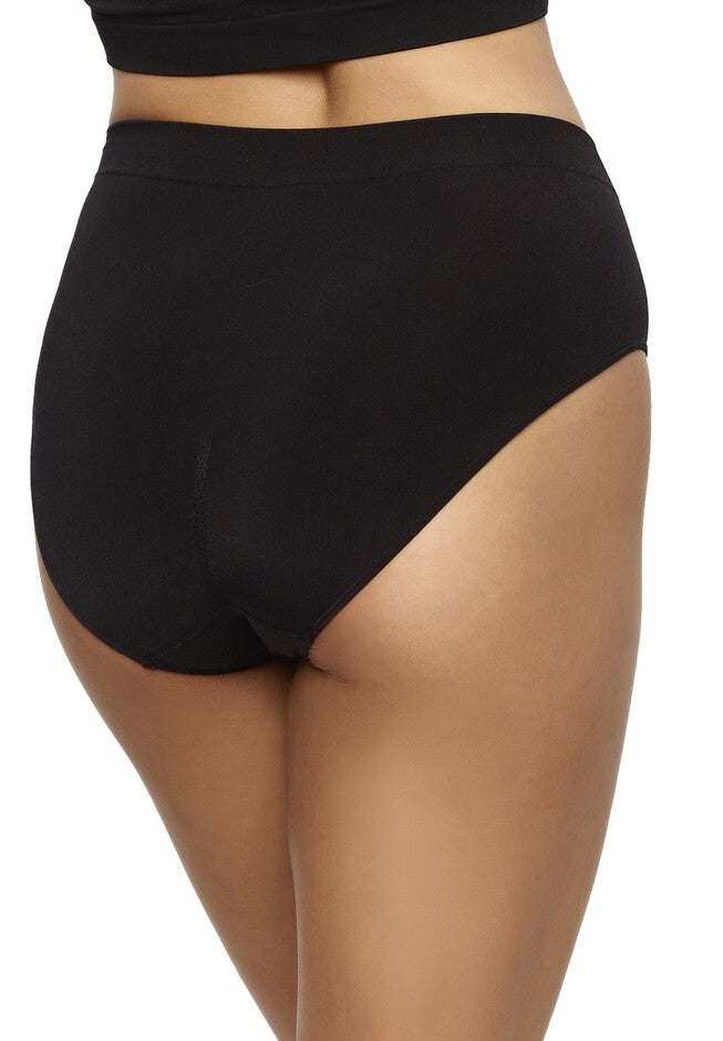 Body Smooth Hi Cut Seamless Brief Panty, , on-hover image number 1