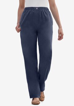 Plus Size Navy Dress Pants