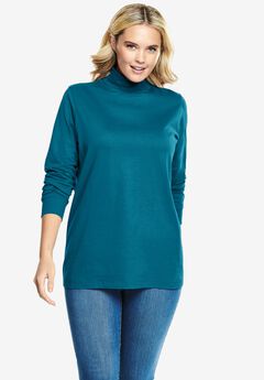 Perfect Long-Sleeve Turtleneck Tee